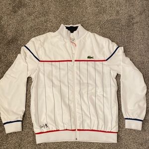 Lacoste Andy Roddick activewear jacket men’s sz 4 (M)